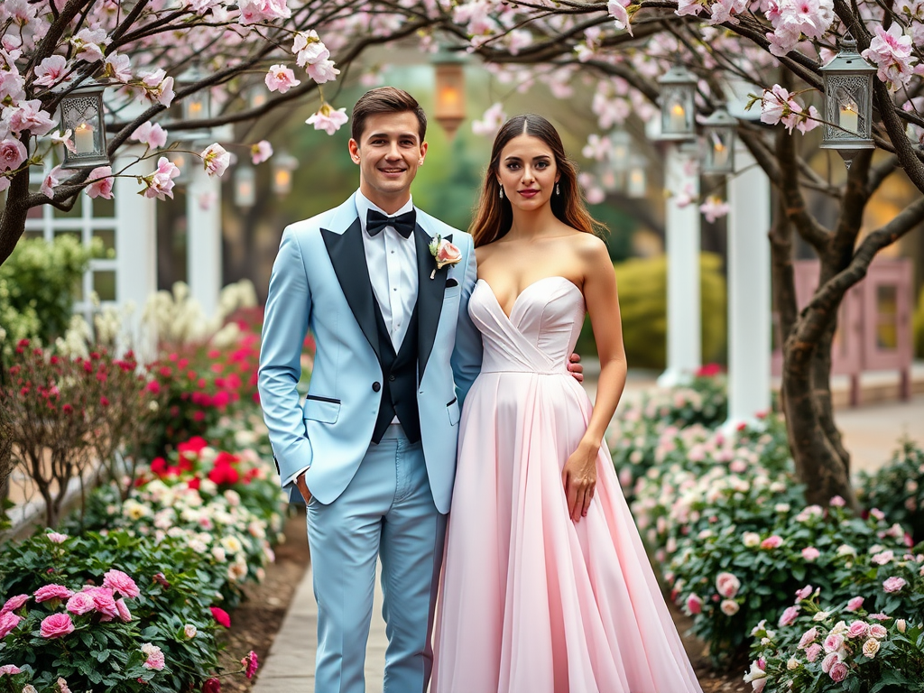 Culori de primăvară care sunt perfecte pentru un dress code black tie
