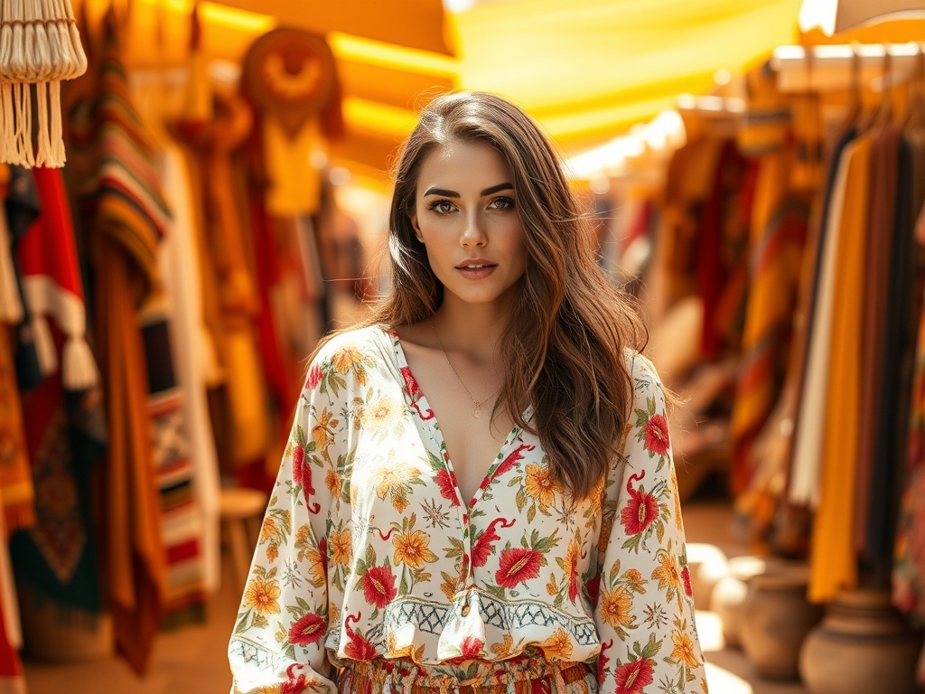 Cum poți combina imprimeurile într-un stil boho